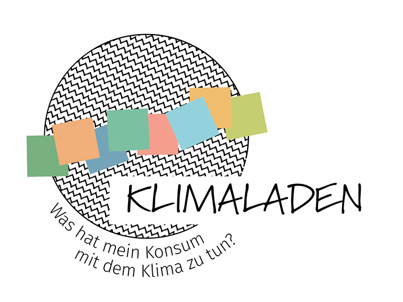Logo Klimaladen - was hat mein Konsum mit dem Klima zu tun?