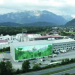 Gelände des Partnerbetriebs Milchwerke Berchtesgadener Land Chiemgau eG
