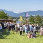Gäste beim Biosphärentag 2018 am Abstsdorfer See