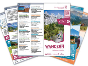 Beispielseiten aus dem Wanderprogramm 2025