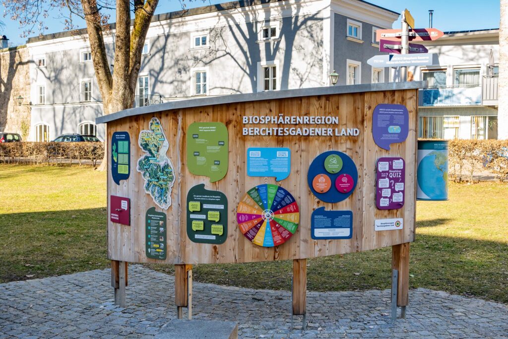 Biosphären-Infopunkt in Laufen