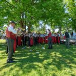 Musikkapelle beim Eröffnungsgottesdienst
