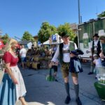 Landrat Bernhard Kern am Stand der Milchwerke Berchtesgadener Land Chiemgau eG