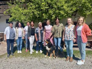 Gruppenfoto beim Treffen der Biosphären-Frühstücks-Gastgeberinnen