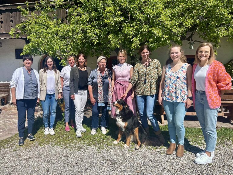 Gruppenfoto beim Treffen der Biosphären-Frühstücks-Gastgeberinnen