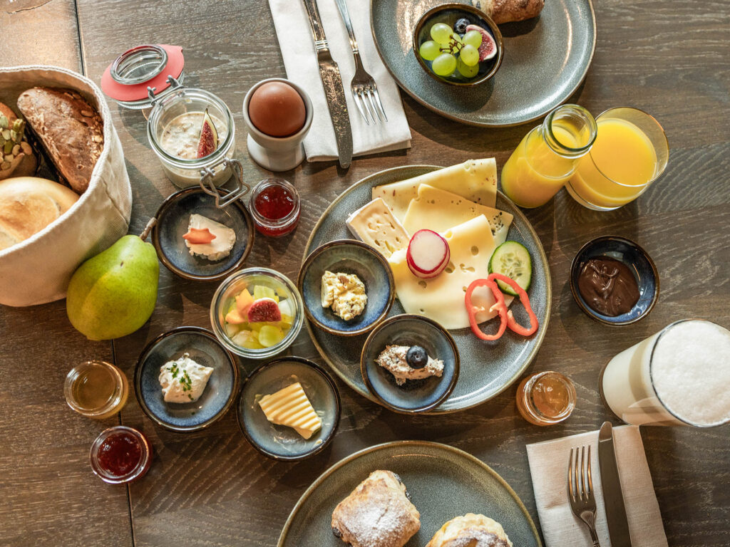 Reichhaltiges Biosphären-Frühstück