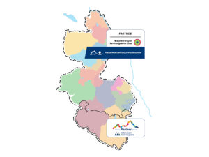 Übersichtskarte – Netzwerk „Verantwortungsvoll Wirtschaften“, „Partner der Biosphärenregion BGL“ und „Partner des Nationalparks Berchtesgaden“