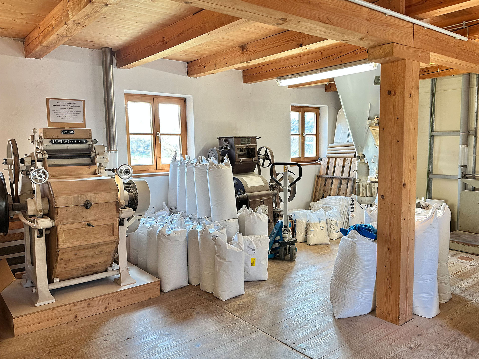 In der historischen Maiermühle in Teisendorf